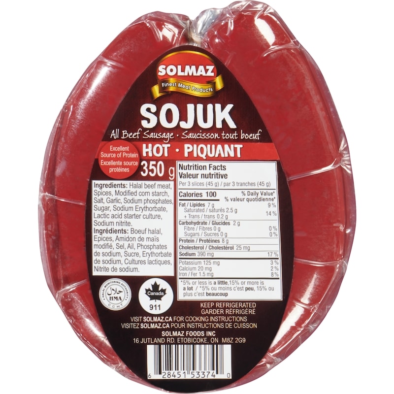 Solmaz Halal Sojuk Hot - 350 g | Loblaws