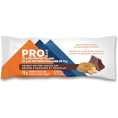 ProBar Barre protéinée beurre d'arachide et chocolat 70 g, 4,99 $/100g