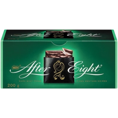 Nestlé After Eight Mint Thins, Dark Chocolate, Mint Fondant 200 g, $4.50/100g