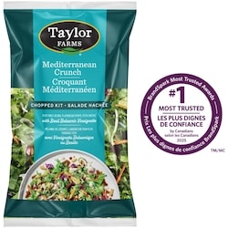 Taylor Farms Mediterranean Crunch Chopped Salad Kit 0.312 kg, $2.24/100g