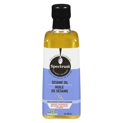 Spectrum Huile de sésame non raffinée 473 ml, 2,32 $/100ml