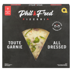 Phil & Fred Pizza 12 pouces, toute garnie 980 g, 1,94 $/100g