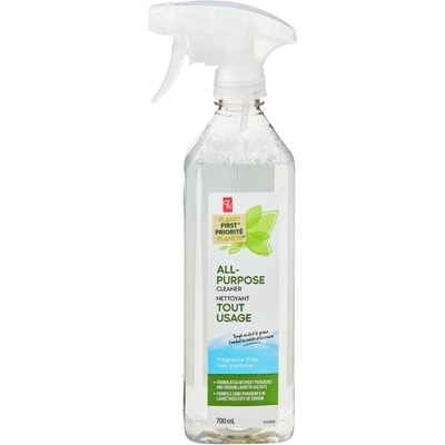 President's Choice Planet First Fragrance Free All Purpose Cleaner  700 ml, $0.86/100ml