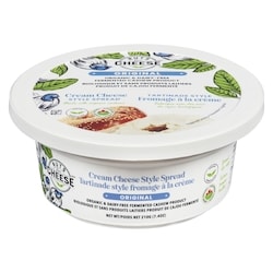 Nuts for Cheese Tartinade style fromage à la crème original 210 g, 4,66 $/100g