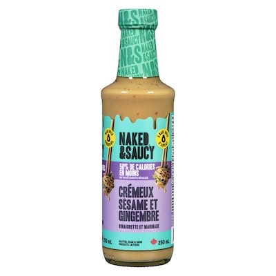Naked Coconuts Nooch Vinaigrette Sésame Gingembre 250 ml, 4,00 $/100ml