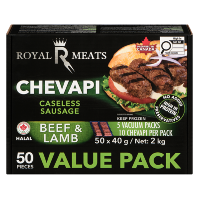 Royal Meats Caseless Sausage Royal Chevapi Beef & Lamb Family Pack 2 kg, $2.10/100g