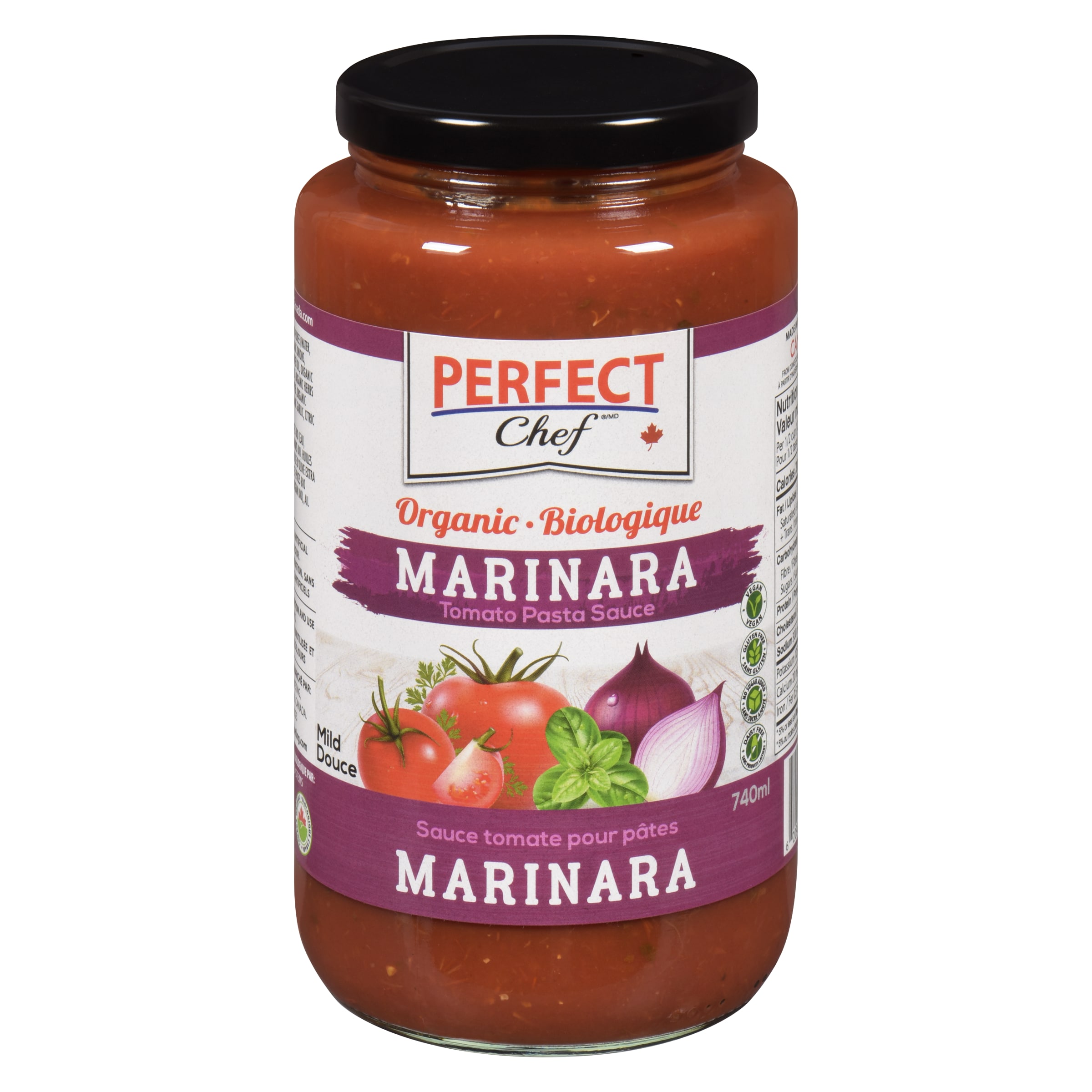 Tomato Pasta Sauce Marinara Mild Organic
