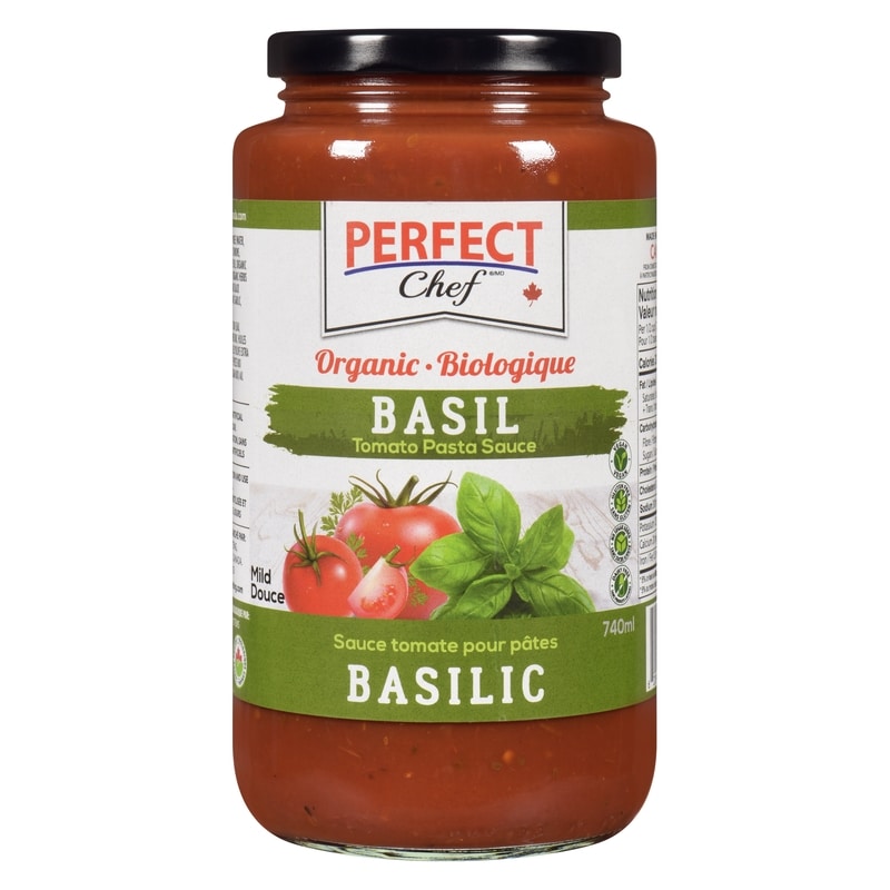 Tomato Pasta Sauce Basil Mild Organic