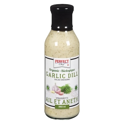 Perfect Chef Salad Dressing Garlic Dill Organic 350 ml, $2.28/100ml