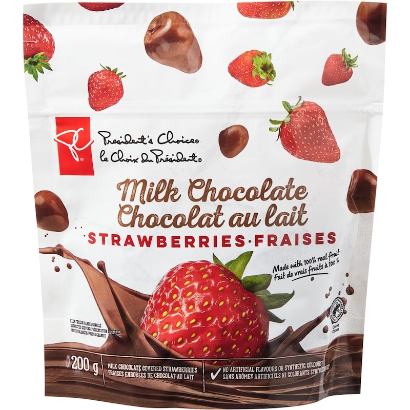 Milk Chocolate Covered Strawberries