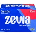 Cherry No.1274、1278、1285、1286、1294、 Zevia Zero Sugar Soda, Cherry Cola - 6x355.0 ml | No Frills
