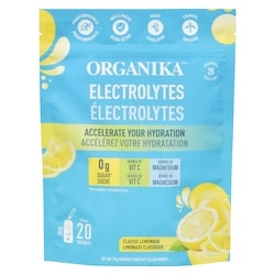 Organika Électrolytes de poudre limonade classique 70 g, 49,99 $/100g