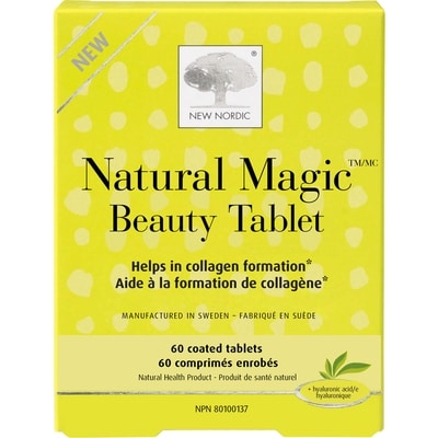 New Nordic Natural magic beauty tablet 60 ea, 0,59 $/1ch