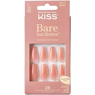 Kiss Bare But Better Nails Nude Glow 1 ea, $14.99/1ea
