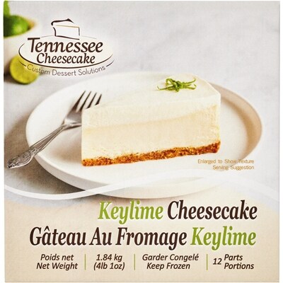 null Gâteau au fromage et au citron vert 1.84 kg, 2,17 $/100g