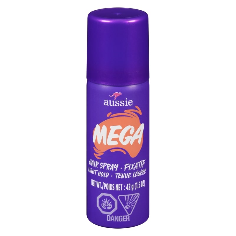 Mega Hair Spray, Light Hold - Trial & Travel Size