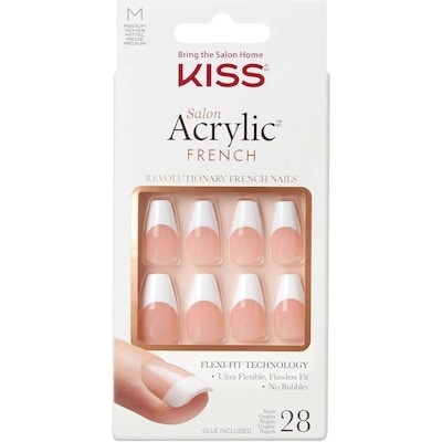 Kiss Salon Acrylic Nails Je T'aime 1 ea, $14.99/1ea