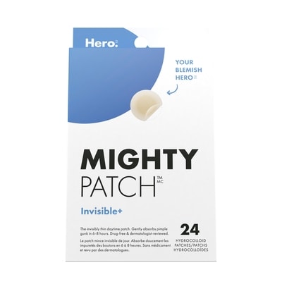 Hero Mighty patch patchs hydrocolloïdes invisible+ 24 ea, 0,96 $/1ch