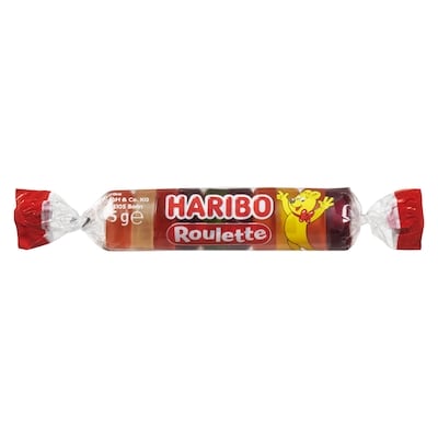 Haribo Roulette 25 g, $3.16/100g