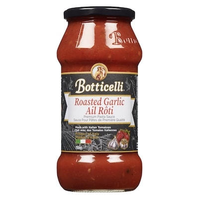 Sauce pour pâtes premium à l'ail rôti