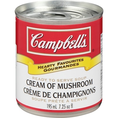 Campbell's Ready To Serve Soup Cream Of Mushroom 12x195.0 ml, $1.28/100ml