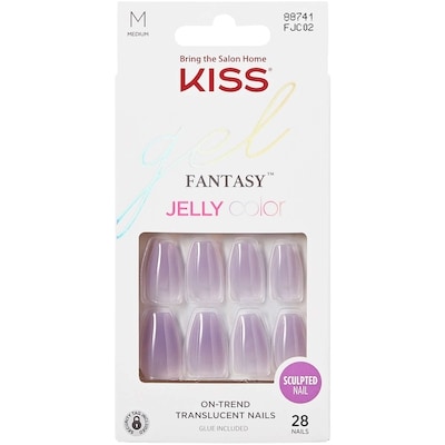 Kiss Gel Fantasy Jelly Nails Quince Jelly 1 ea, $14.99/1ea
