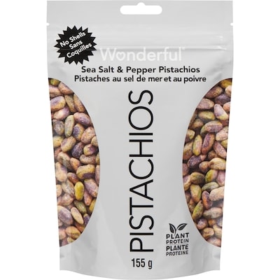 Paramount Pistaches au sel de mer et au poivre sans coquilles 155 g, 7,74 $/100g