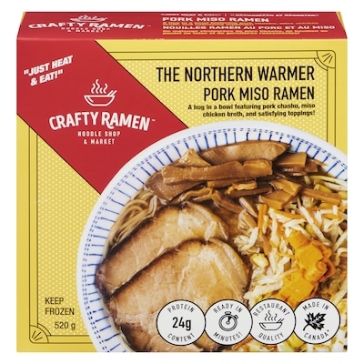 Crafty Ramen The Northern Warmer Pork Miso Ramen 520 g, $1.73/100g