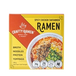 Crafty Ramen Spicy Chicken Tantanmen Frozen Ramen 500 g, $1.80/100g