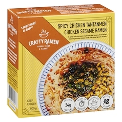 Crafty Ramen Spicy Chicken Tantanmen Chicken Sesame Ramen - 500 g