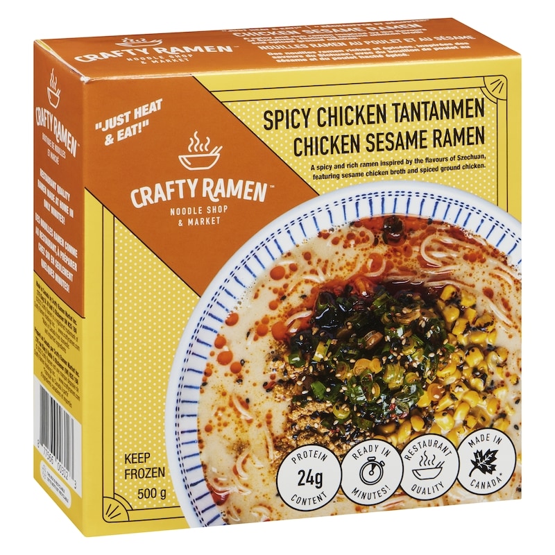 Spicy Chicken Tantanmen Chicken Sesame Ramen