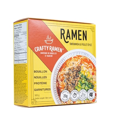 Ramen au poulet et au sésame