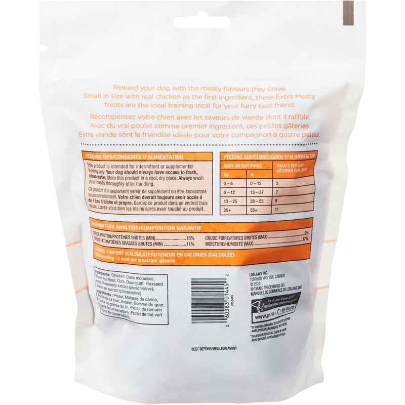 Extra Meaty Chicken Dog Treats