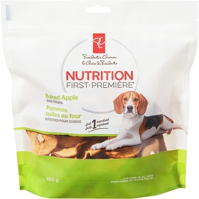 President's Choice Baked Apple Dog Treats 160 g, $5.63/100g