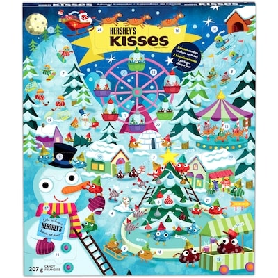 Hershey's KISSES Advent Calendar 207 g, $7.72/100g