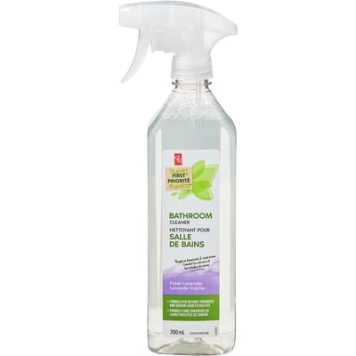 President's Choice Planet First™ Fresh Lavender Bathroom Cleaner 700 ml, $0.86/100ml