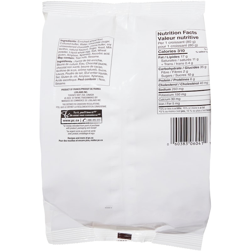 Ready To Bake All Butter Pains Au Chocolat