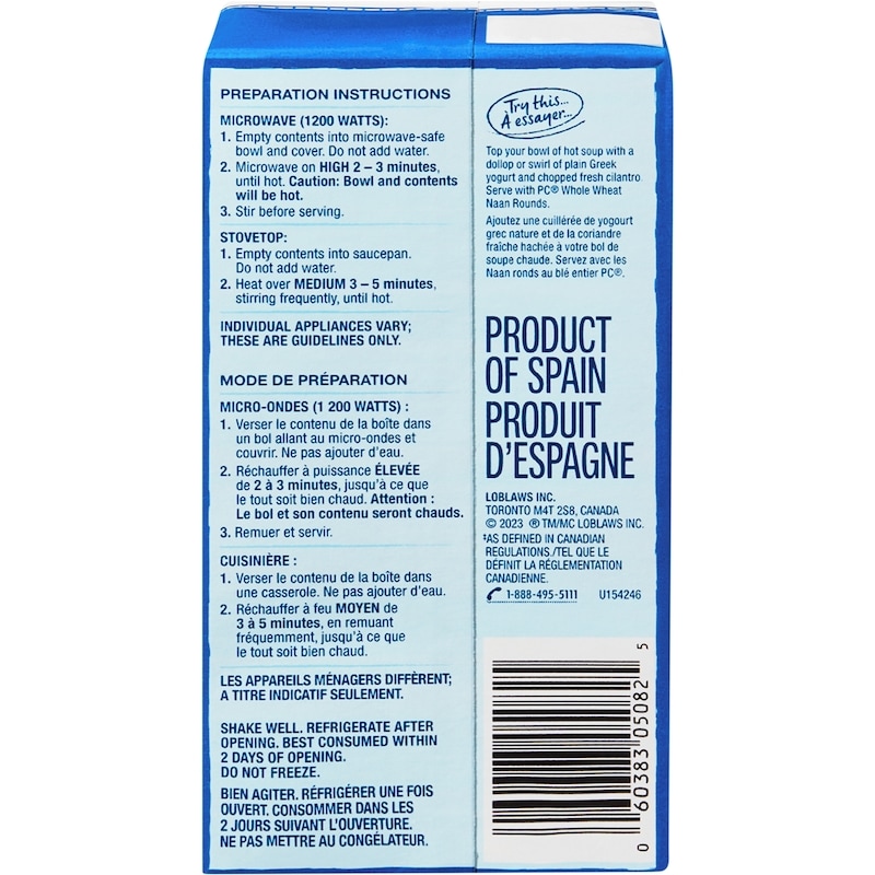 Curried Red Lentil Ready-to-Serve Soup