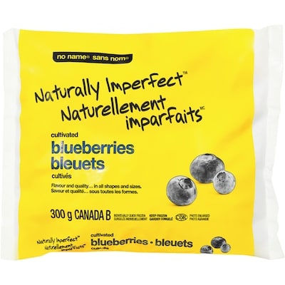 No Name Naturally Imperfect Cultivated Blueberries 300 g, $1.00/100g