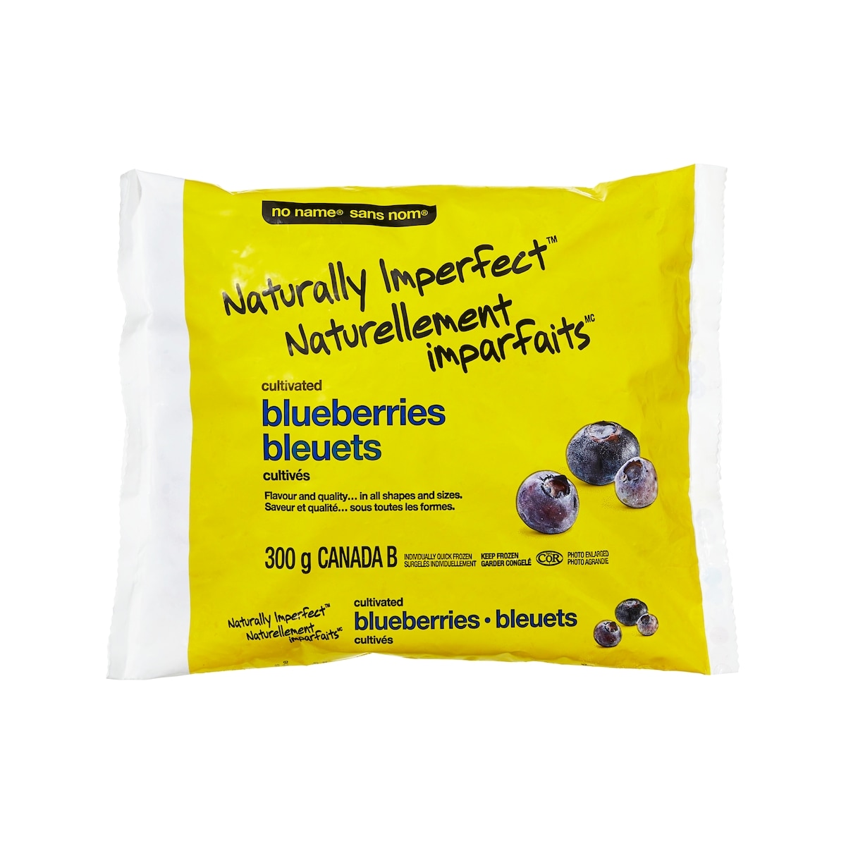 No Name Naturally Imperfect Frozen Cultivated Blueberries
