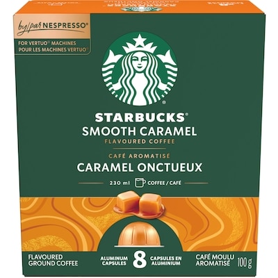 Starbucks Smooth Caramel for NESPRESSO VERTUO, Coffee 100 g, $11.99/100g