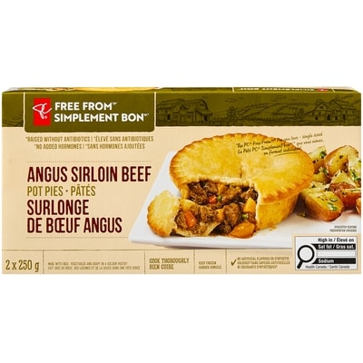 le Choix du Président Pâtés de surlonge de bœuf Angus Simplement bon 500 g, 2,00 $/100g