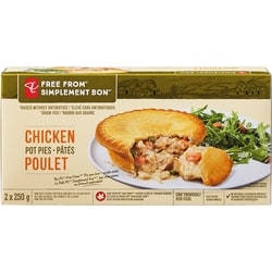 le Choix du Président Pâtés de poulet Simplement bon 500 g, 2,60 $/100g