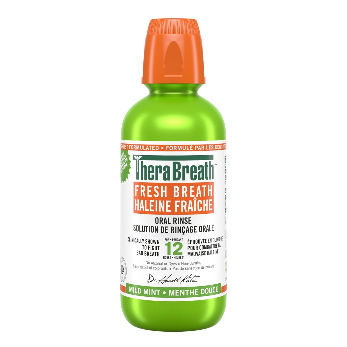 TheraBreath Oral Rinse Fresh Breath Mild Mint 473 ml, $3.17/100ml