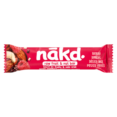 Nakd Raw Fruit & Nut Bar Berry Delight 35 g, $4.83/100g