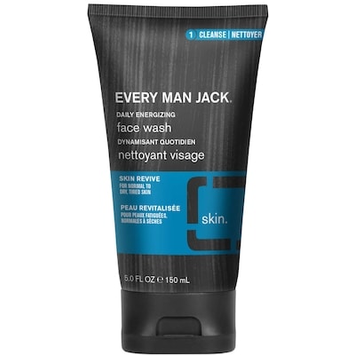 Every Man Jack Face Wash, Daily Energizing, For Normal to Dry Skin 150 ml, $5.99/100ml