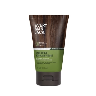 Every Man Jack Face Scrub, Fragrance Free 125 ml, $9.19/100ml