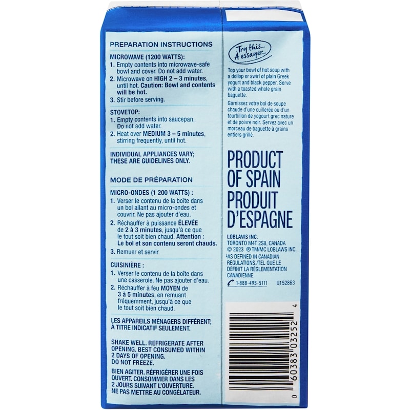 Butternut Squash and Garlic Ready-to-Serve Soup