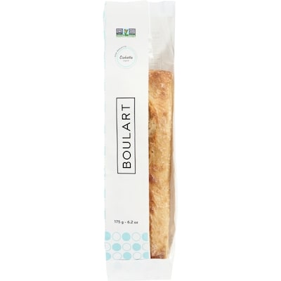 null Demi-baguette ciabatta original 175 g, 0,86 $/100g
