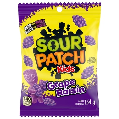 Maynards Sour Patch Kids, Grape Candy, Sour Candy, Gummy Candy 154 g, $2.27/100g